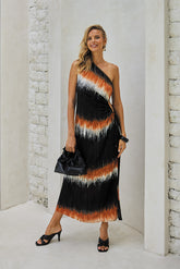 Evengeline Long Dress // Color Burst Tie Dye