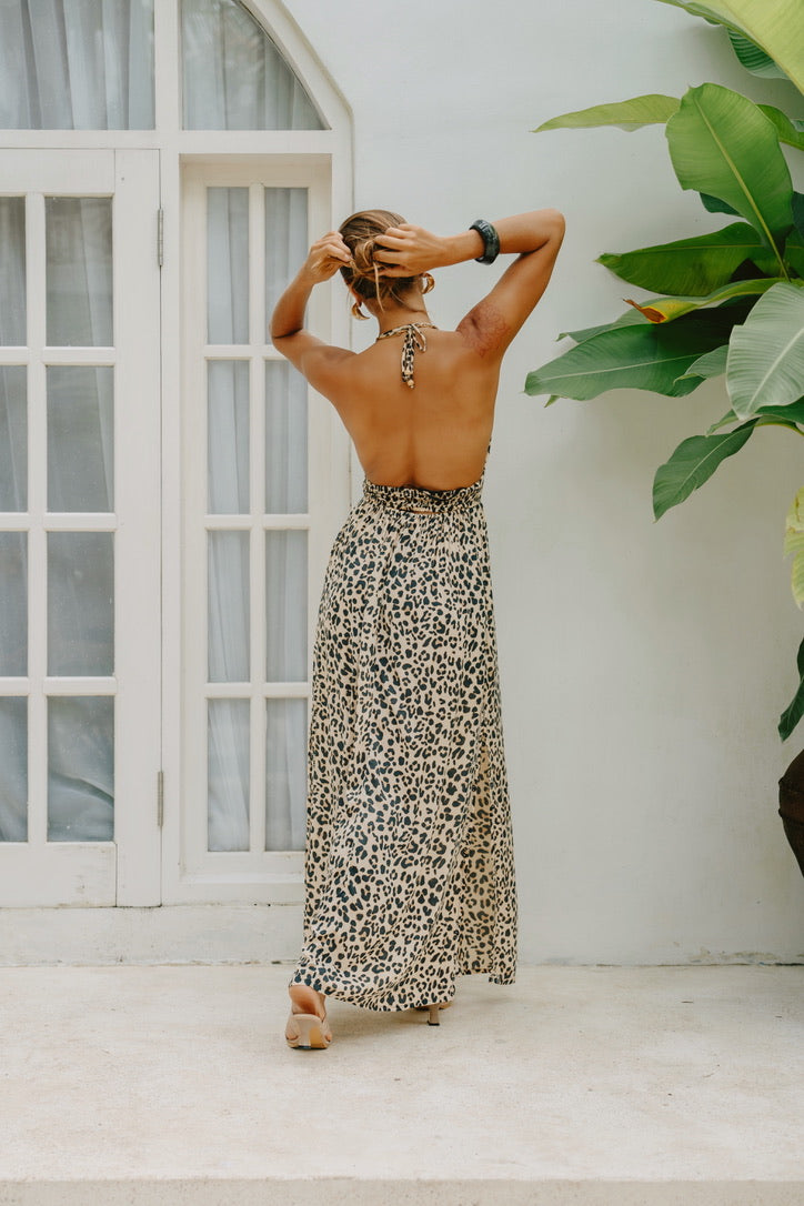 Luzia Long Dress // Untamed Print