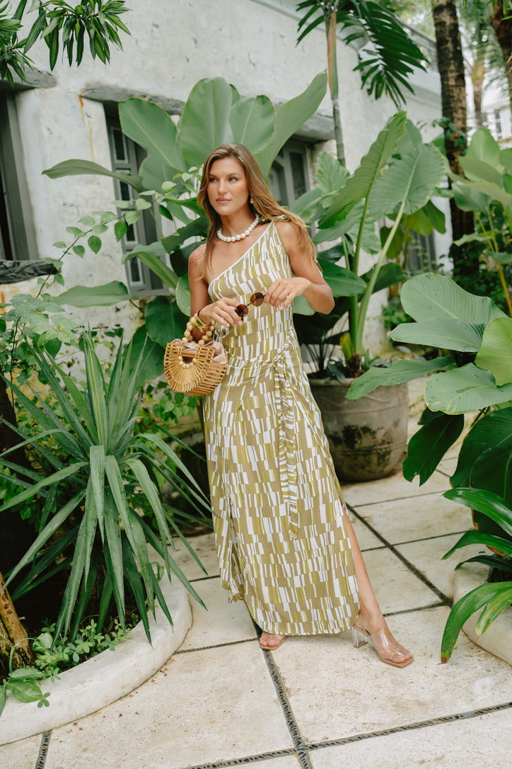 Moma Long Dress // Terra Flow Tie Dye