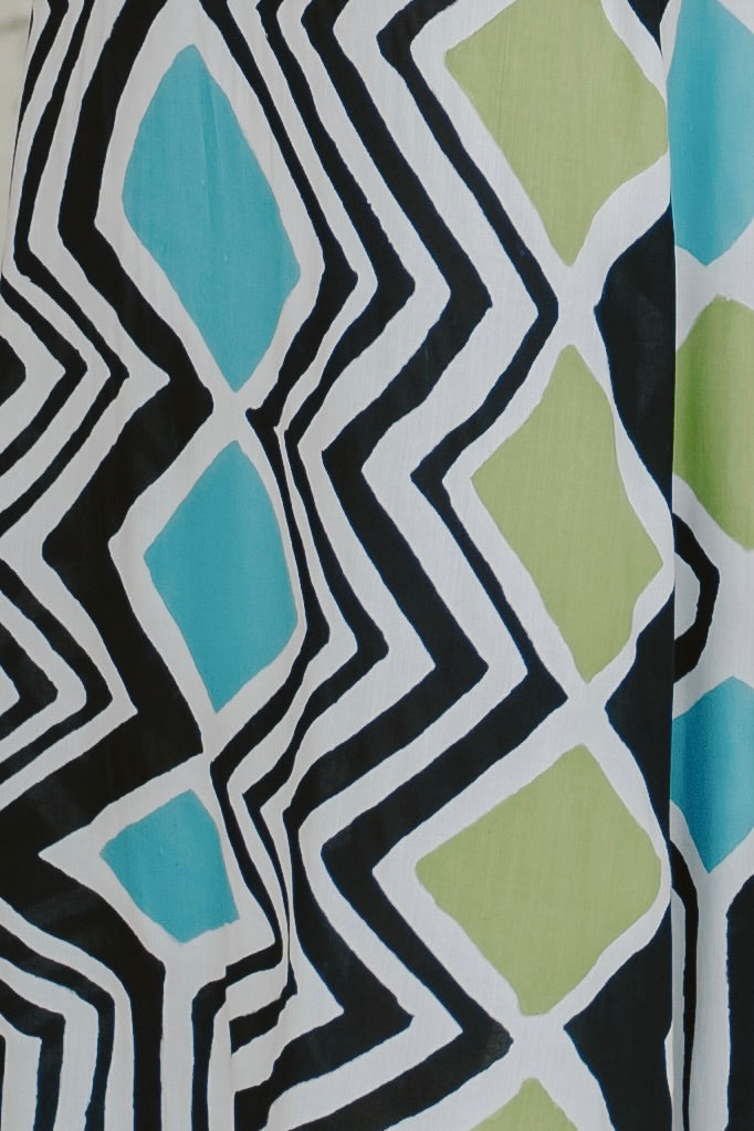 Cora Long Kimono // Cosmic Bloom Print