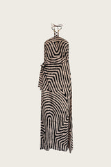 Lía Long Dress // Tribal Moon Print