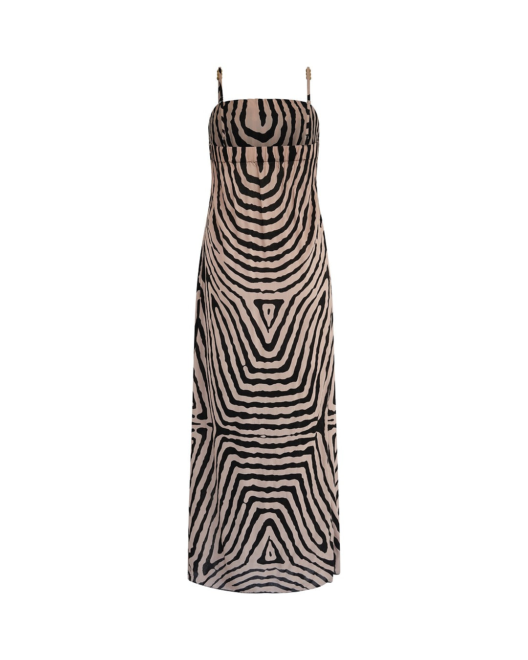 Ro Long Dress // Tribal Moon Print