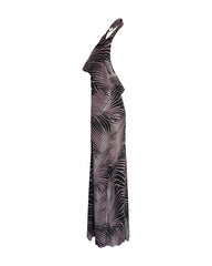 Ina Long Dress // Eclipse Petals Print