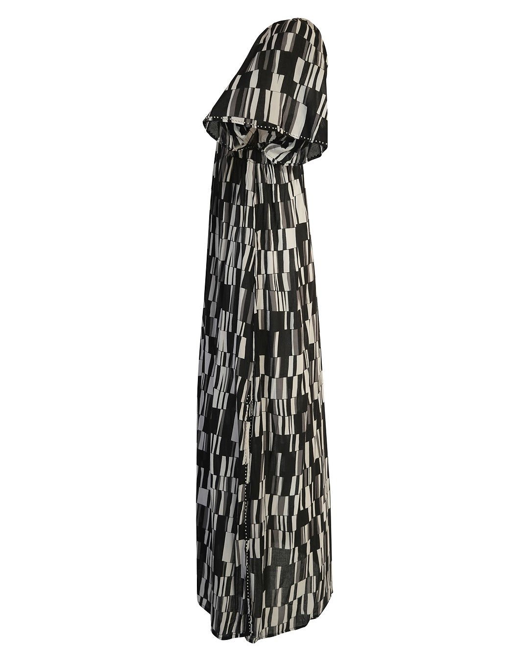 Luna Long Dress // Star Matrix Print