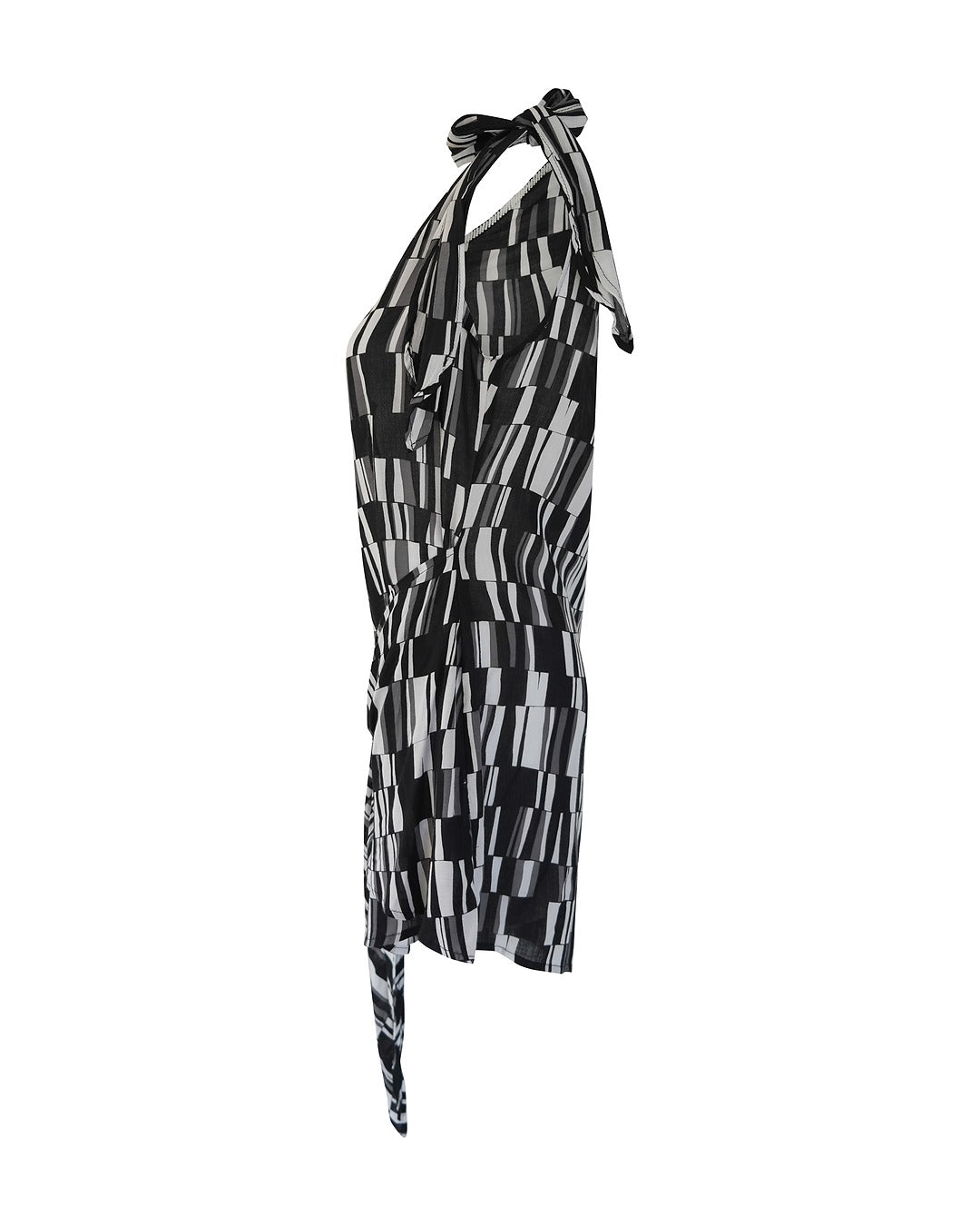 Kira Short Dress // Star Matrix Print