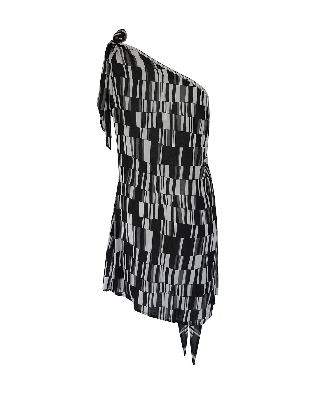 Kira Short Dress // Star Matrix Print