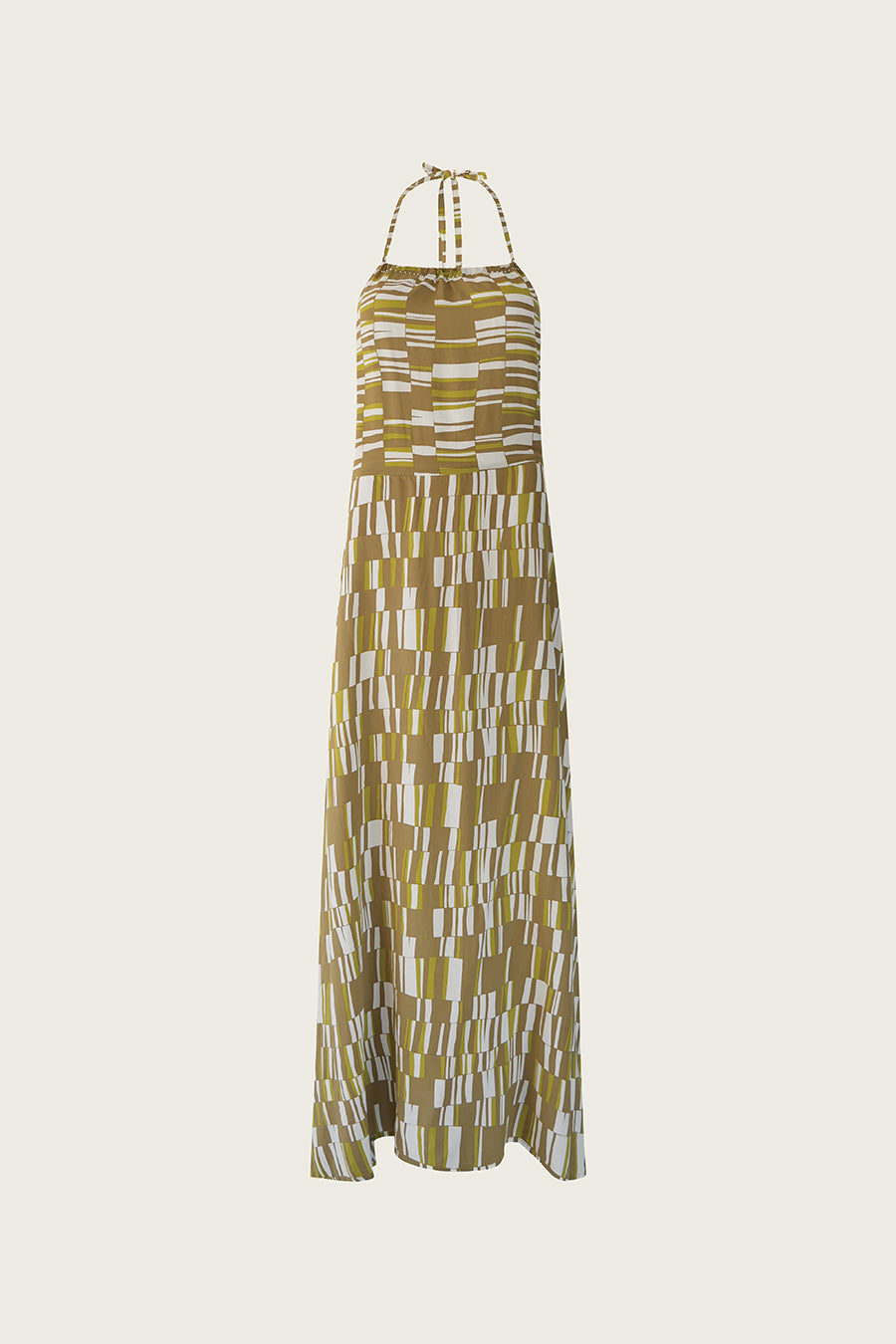 Nova Long Dress // Star Matrix Print