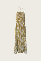 Nova Long Dress // Star Matrix Print