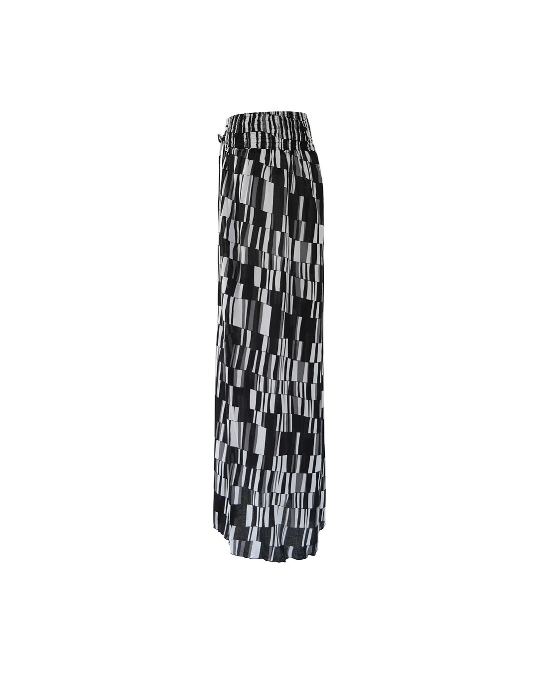 Zoe Long Skirt // Star Matrix Print