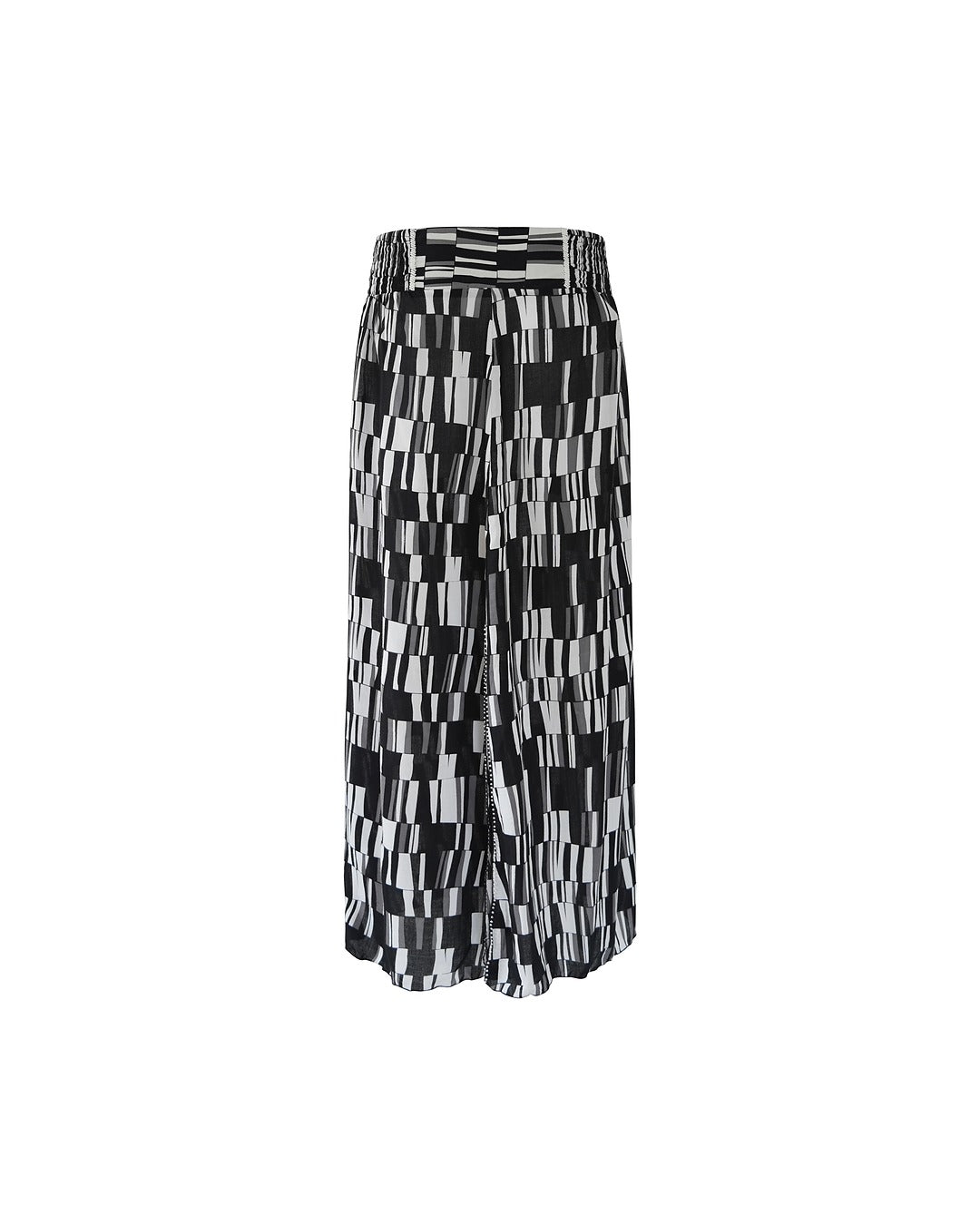 Zoe Long Skirt // Star Matrix Print