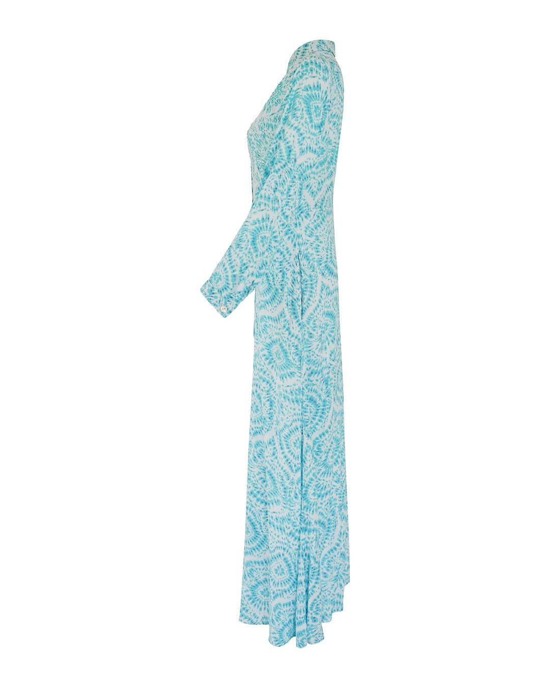 Breeze Long Shirt // Ocean Mandala Print