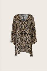 Leia Short Tunic // Mystic Heart Print