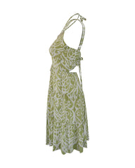 Leni Short Dress // Mystic Heart Print