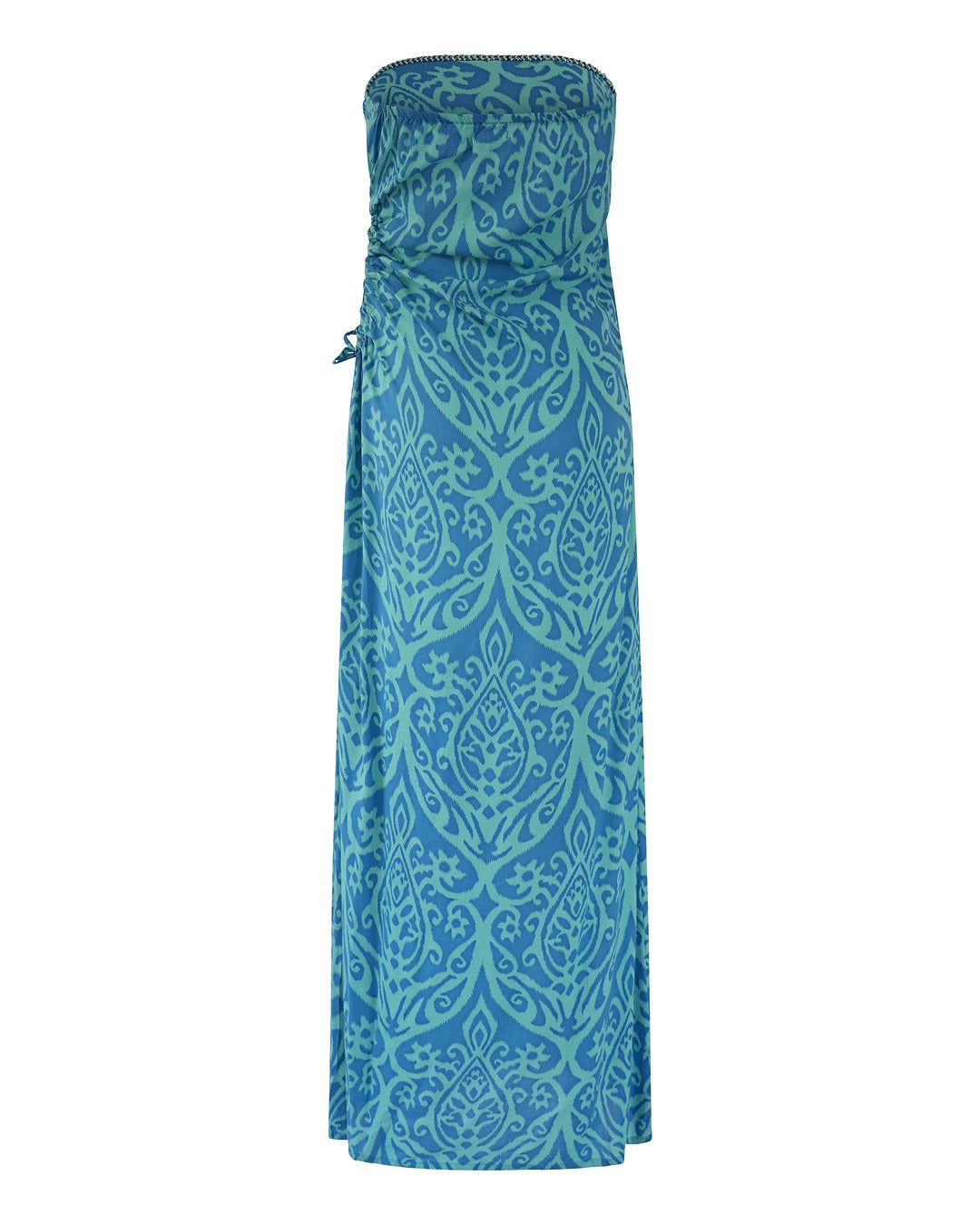 Sage Long Dress // Mystic Heart Print