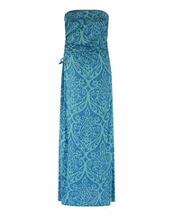 Sage Long Dress // Mystic Heart Print
