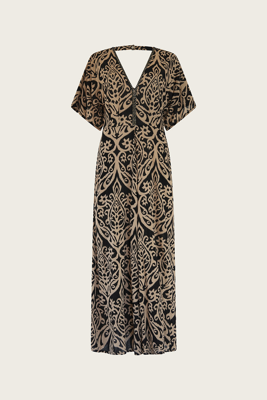 Amy Long Jumpsuit // Mystic Heart Print