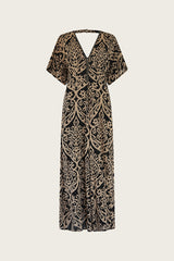 Amy Long Jumpsuit // Mystic Heart Print