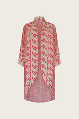Maya Long Kimono // Nomad Border Print