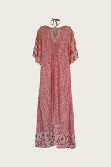 Nala Long Kaftan // Nomad Border Print