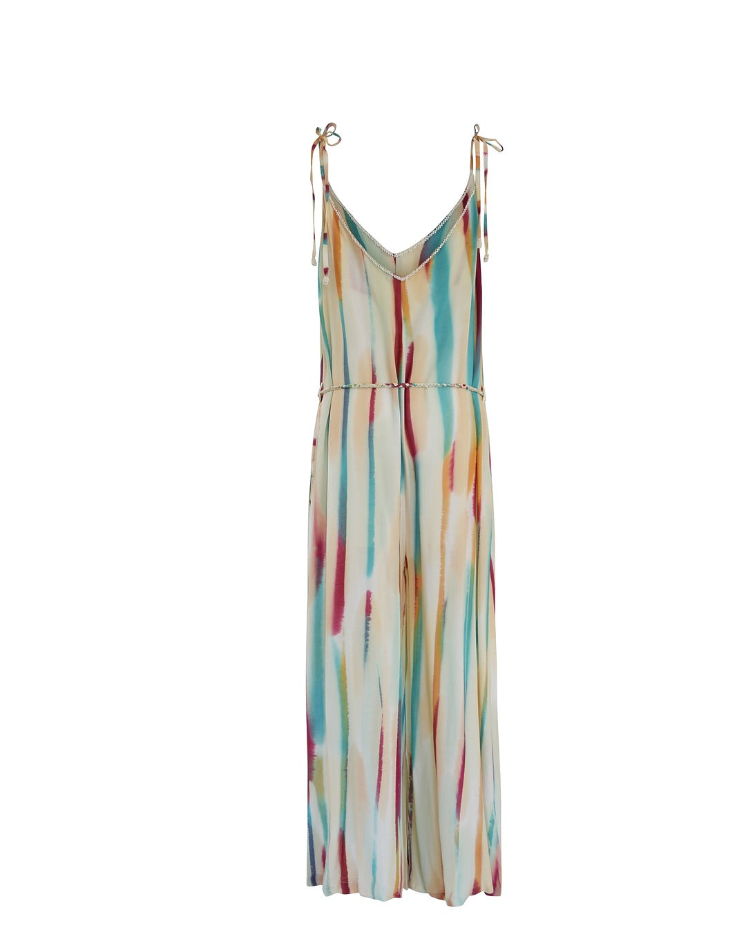 Sofi Long Jumpsuit // Brushlight Tie Dye
