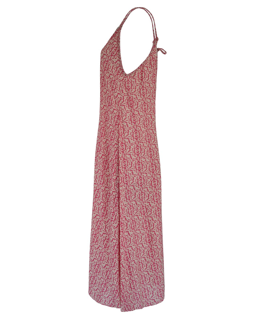 Tala Long Dress // Nomad Border Print