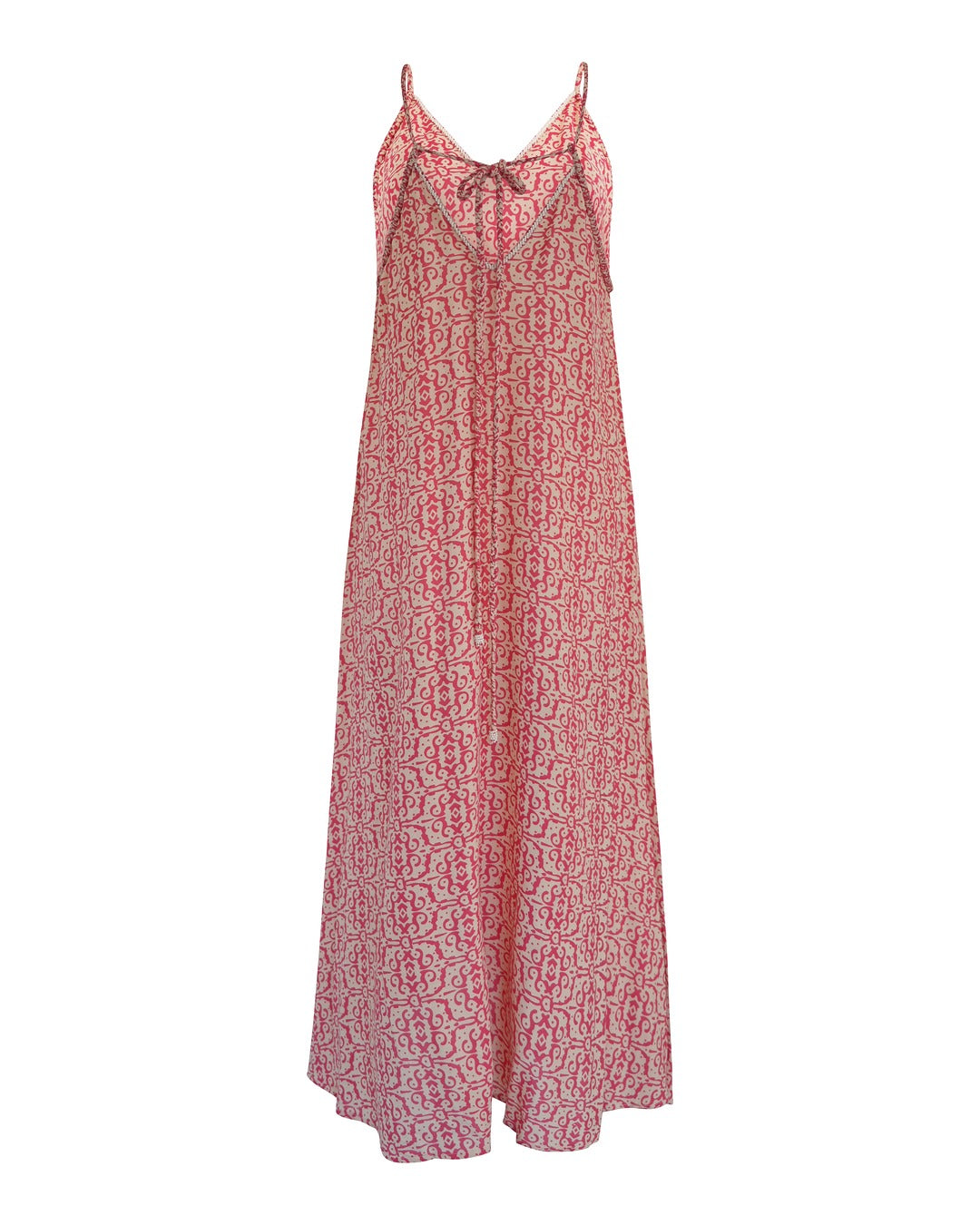 Tala Long Dress // Nomad Border Print
