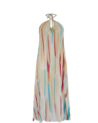 Luz Long Dress // Brushlight Tie Dye