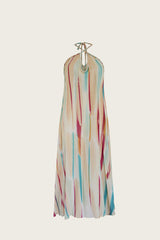 Luz Long Dress // Brushlight Tie Dye