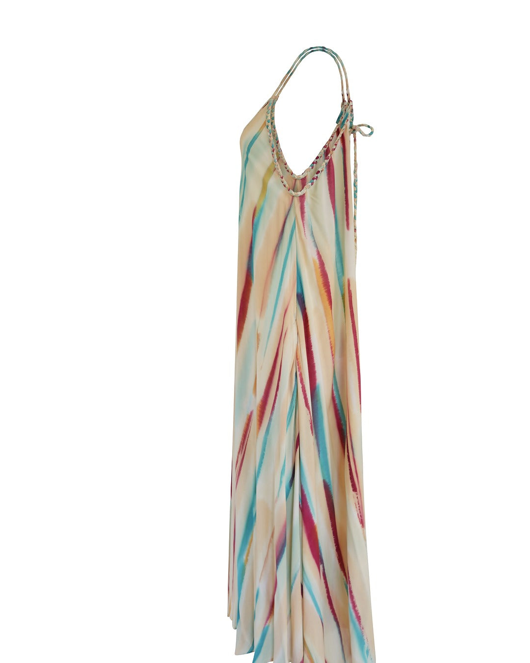 Luz Long Dress // Brushlight Tie Dye