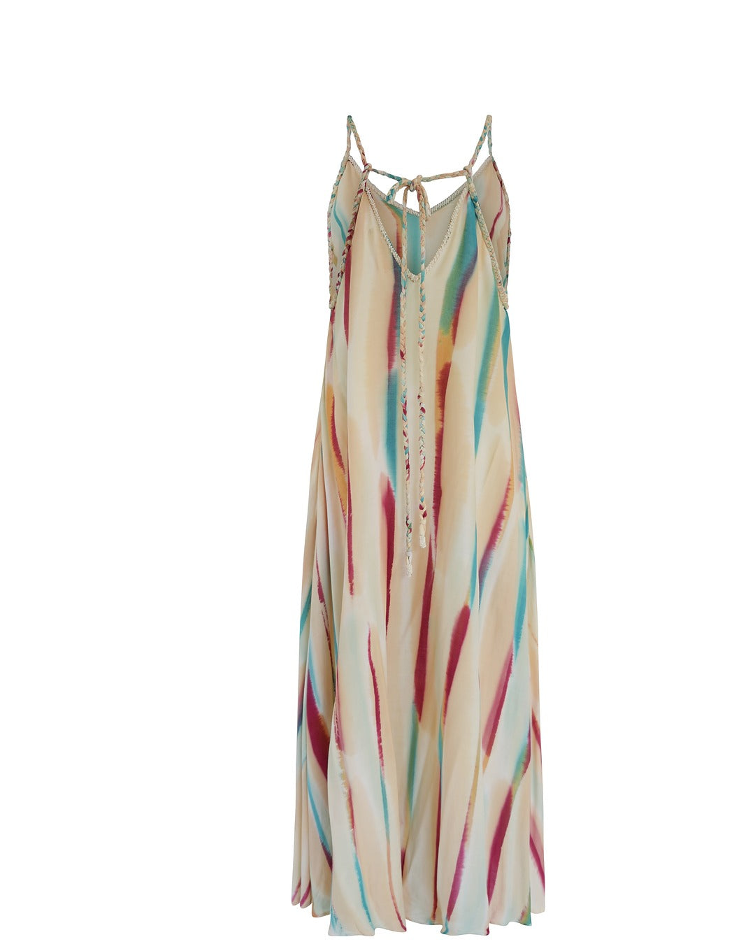 Luz Long Dress // Brushlight Tie Dye