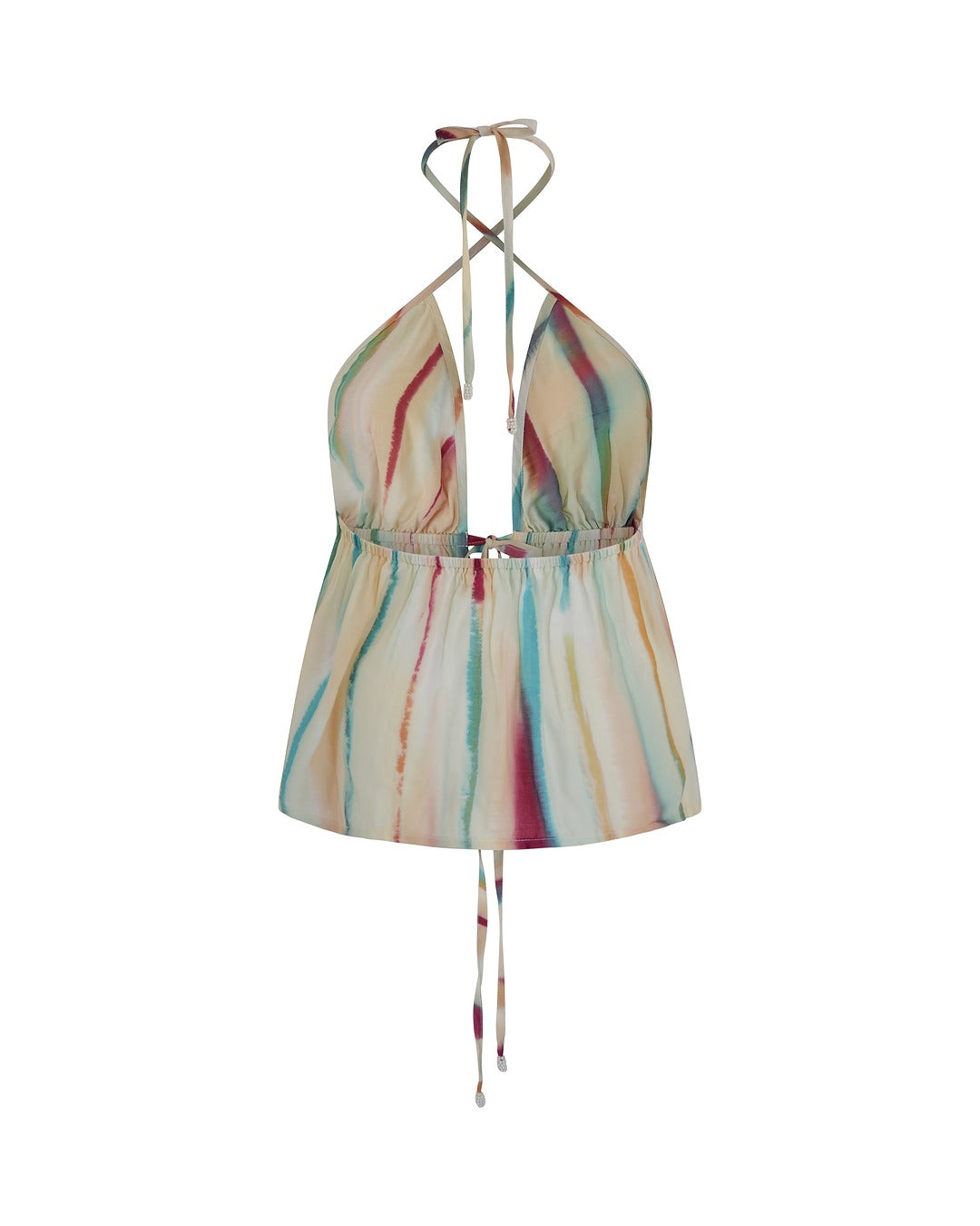 Gaia Top // Brushlight Tie Dye