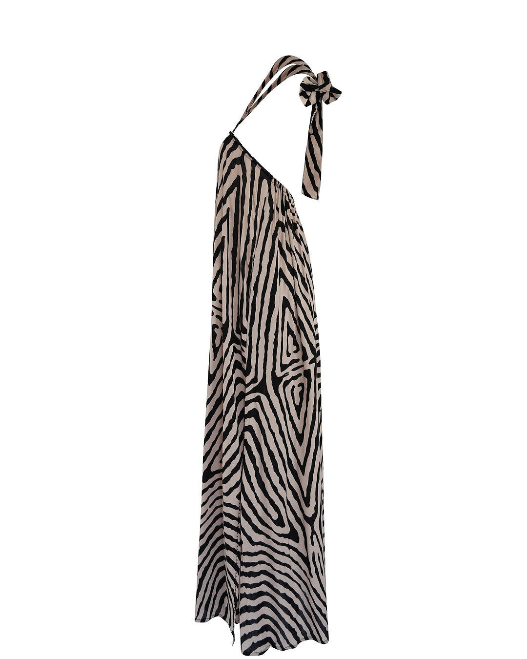 Tala Long Dress // Tribal Moon Print