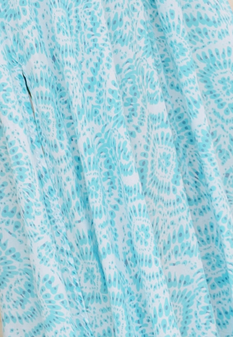 Glow Multiwear Short Dress // Ocean Mandala Print