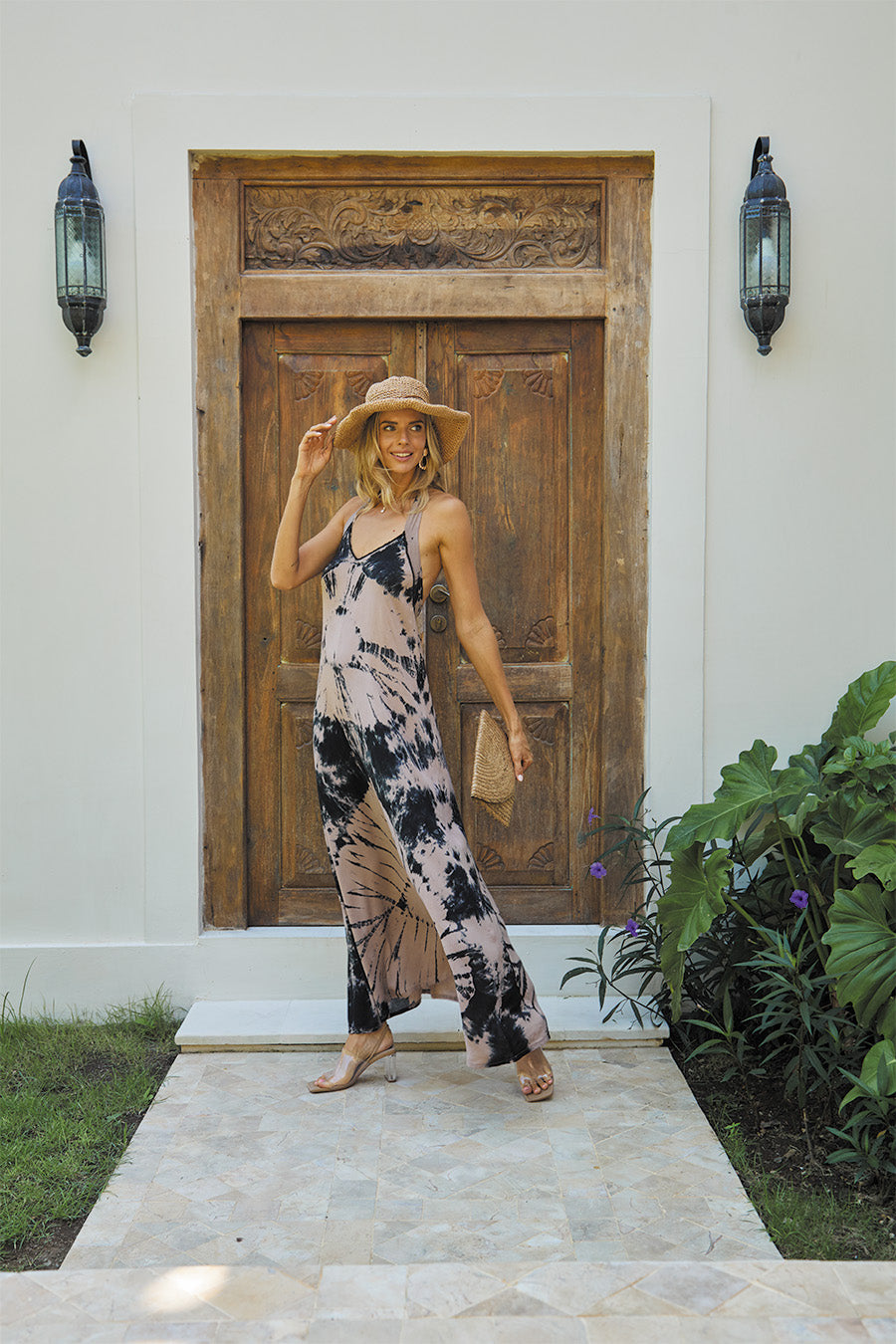 MAYRA LONG DRESS // FUNKY TIE DYE