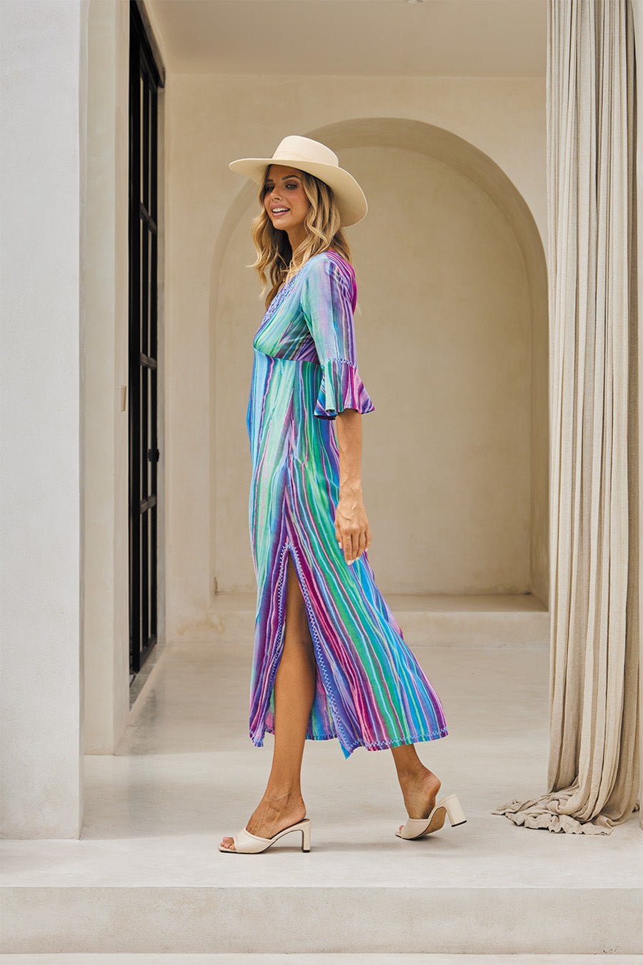 VIOLETTE LONG TUNIC // ETHEREAL TIE DYE