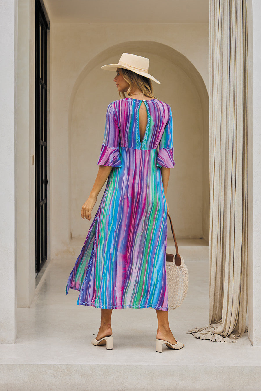 VIOLETTE LONG TUNIC // ETHEREAL TIE DYE