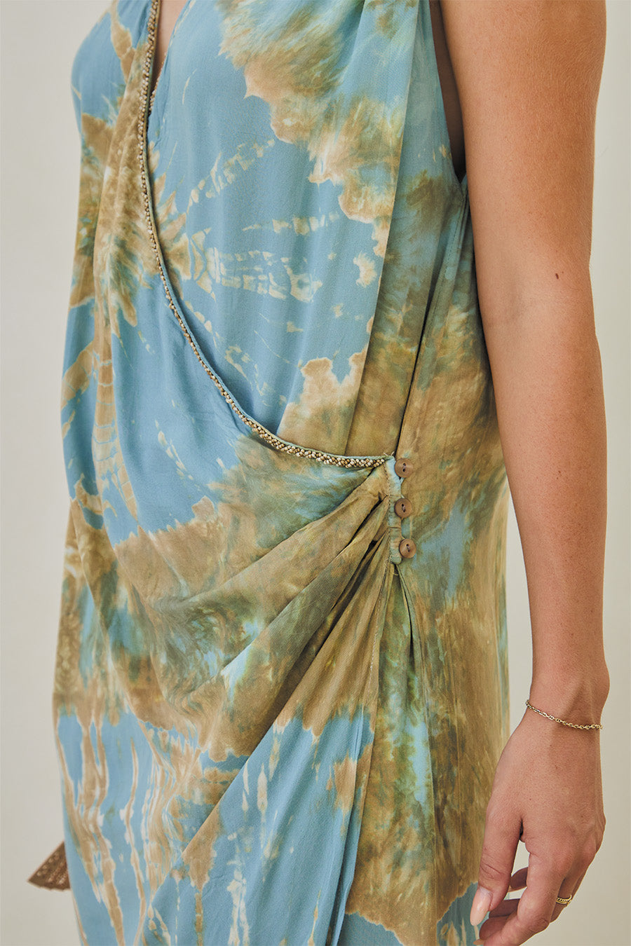 CYPRESS LONG TUNIC // FUNKY TIE DYE