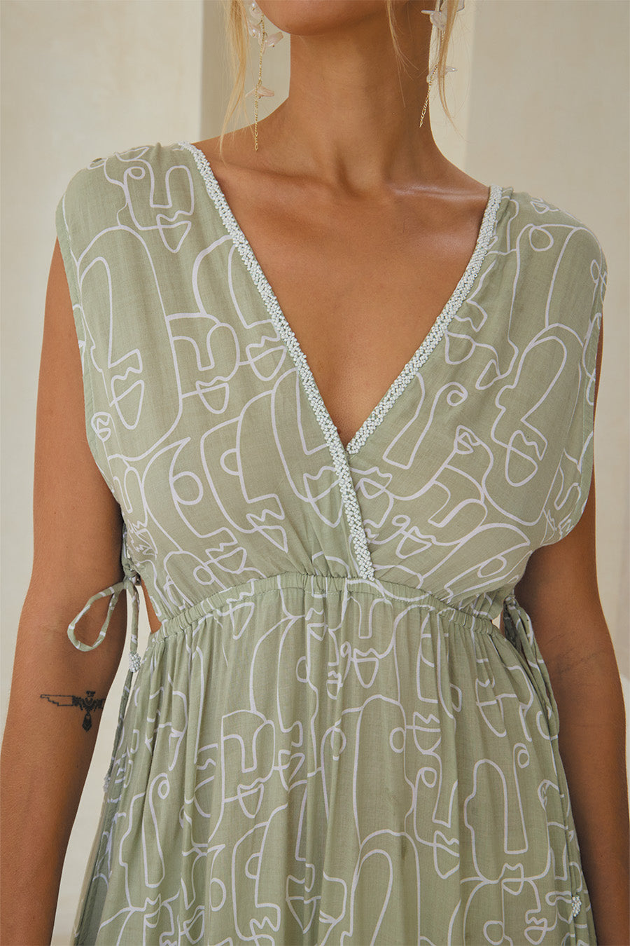 MELANGE LONG TUNIC // ARTFUL PRINT