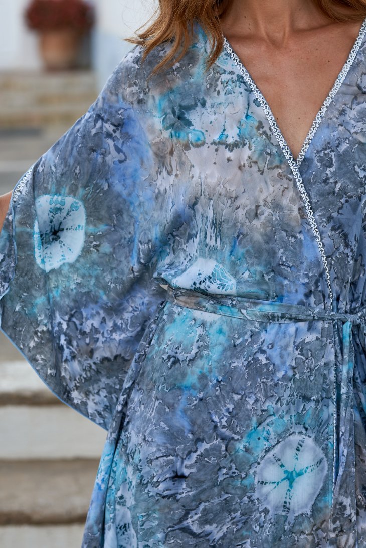 Lola Kaftan // Bora Tie Dye - Blue