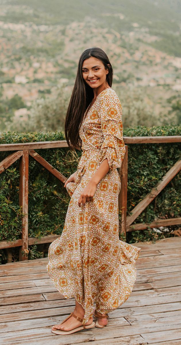 Halia Long Dress