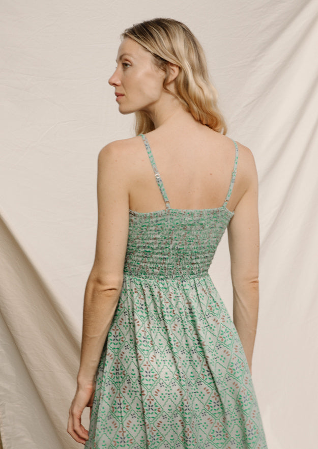Riley Dress // Folk Print