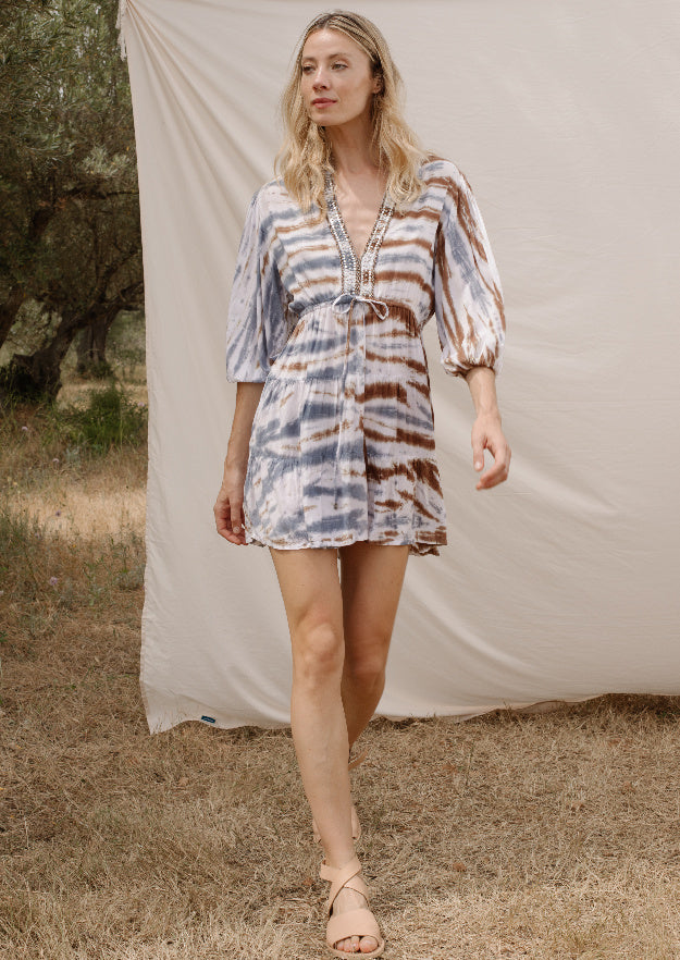 Fling Sundress // Rayas Tie Dye