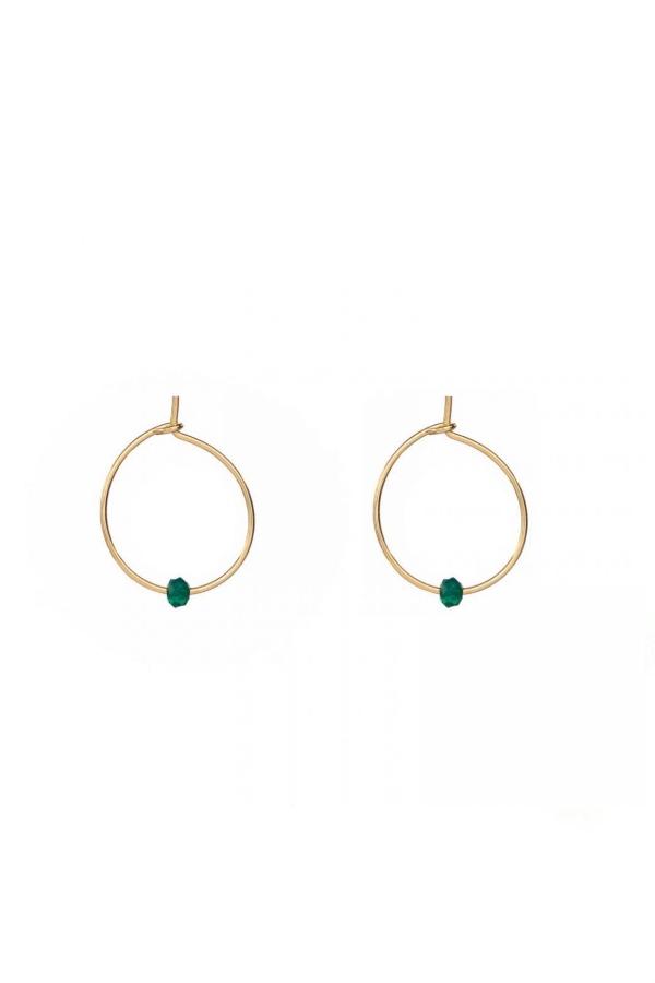 Crystal Mini Bead Earrings